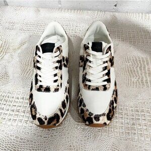 J.Crew Women’s Animal Print Sneakers - Size 8‎